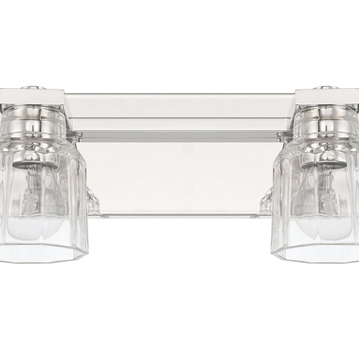 Kurt 2 Light Vanity 15", Polished Nickel