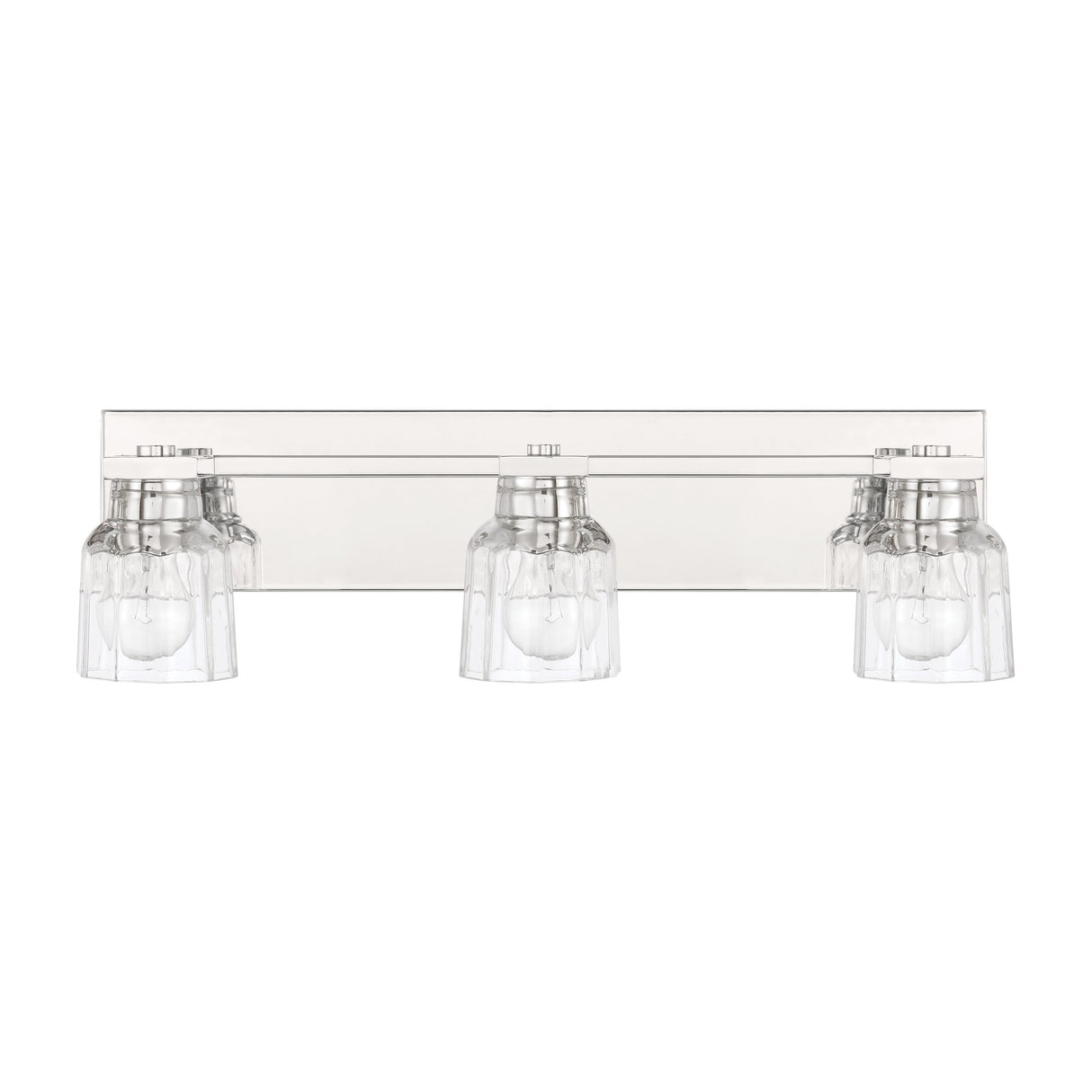 Kurt 3 Light Vanity 24", Polished Nickel
