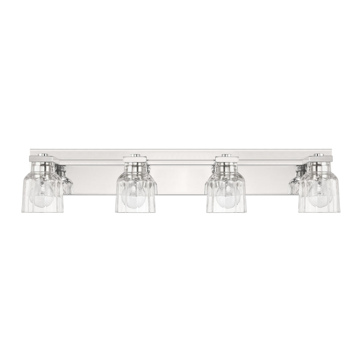 Kurt 4 Light Vanity 32", Polished Nickel