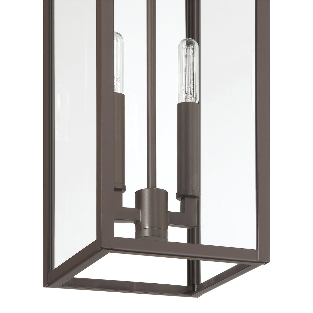 Trevor Outdoor Hanging Light, Medium 18", Bronze