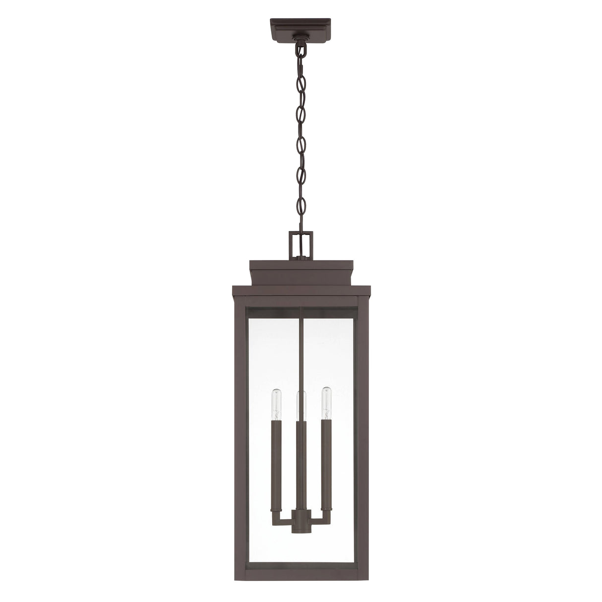 Trevor Outdoor Hanging Light, Extra Large 28", Bronze