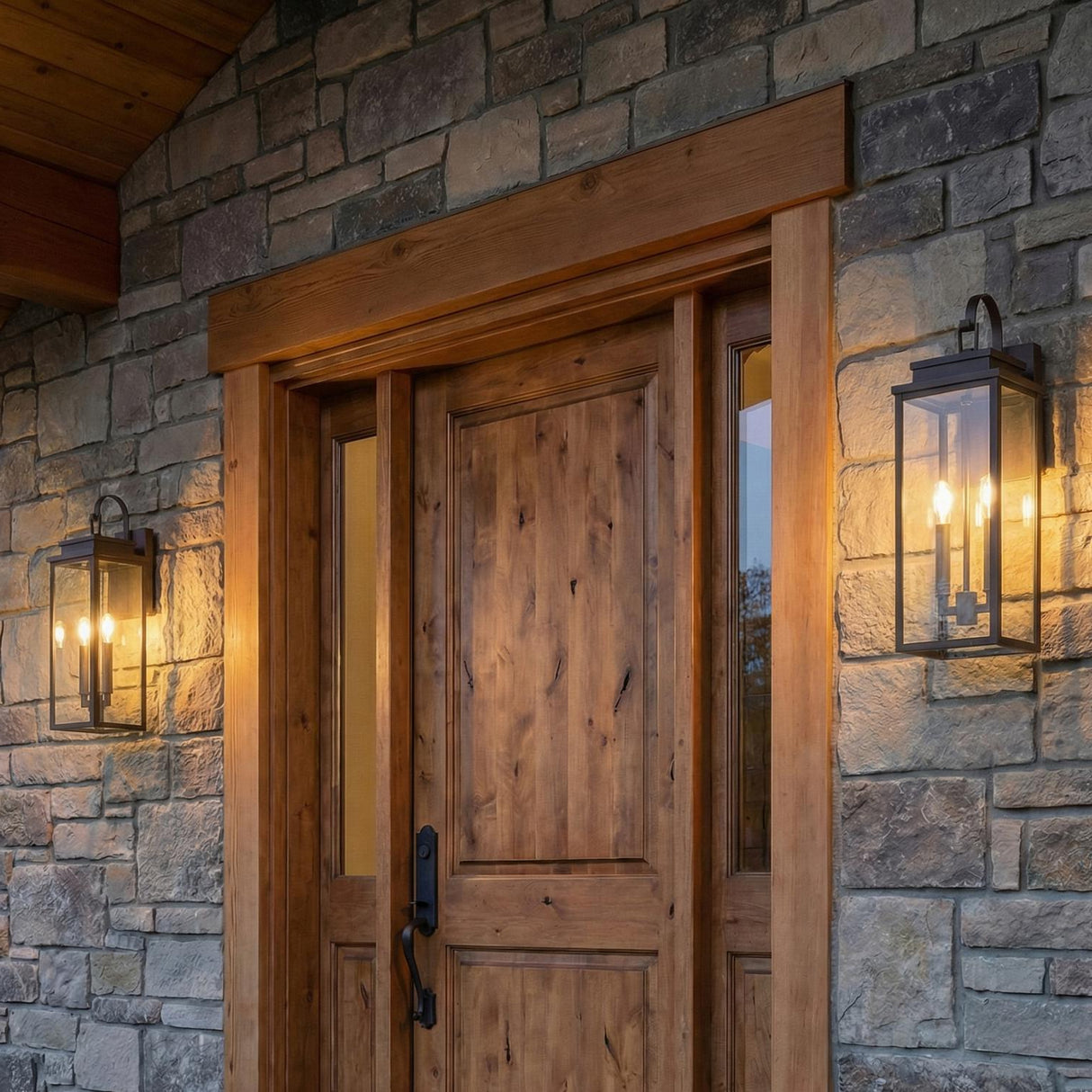 Trevor Outdoor Wall Light, Medium 20", Bronze