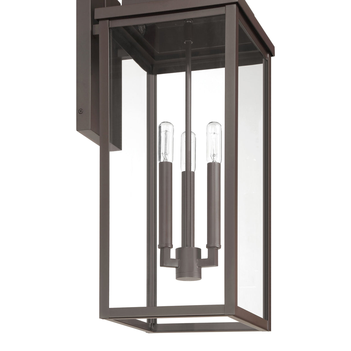 Trevor Outdoor Wall Light, Large 25", Bronze