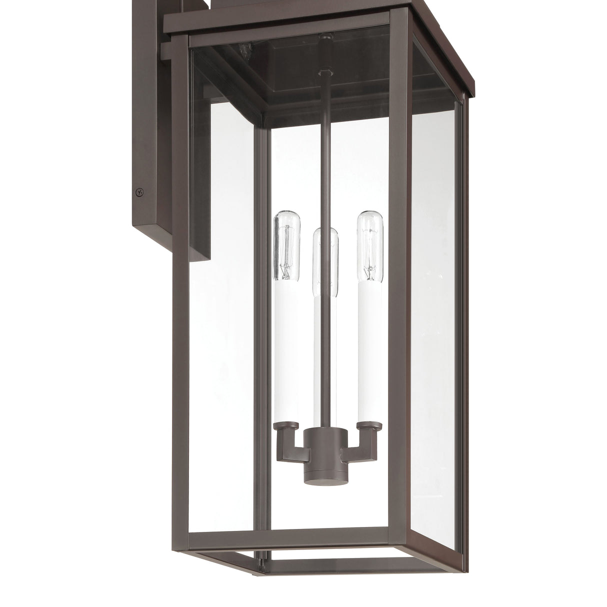 Trevor Outdoor Wall Light, Large 25", Bronze