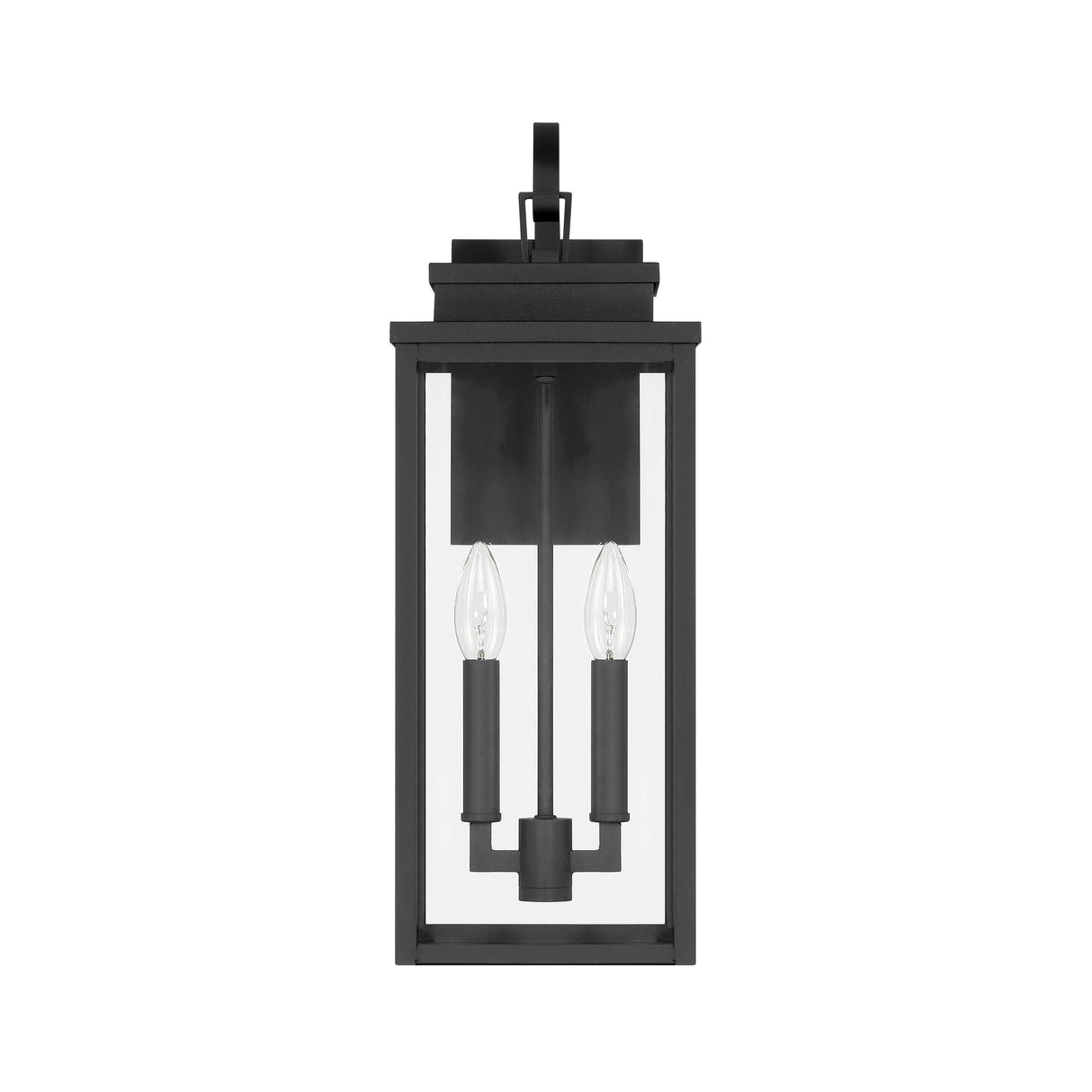 Trevor Outdoor Wall Light, Medium 20", Black