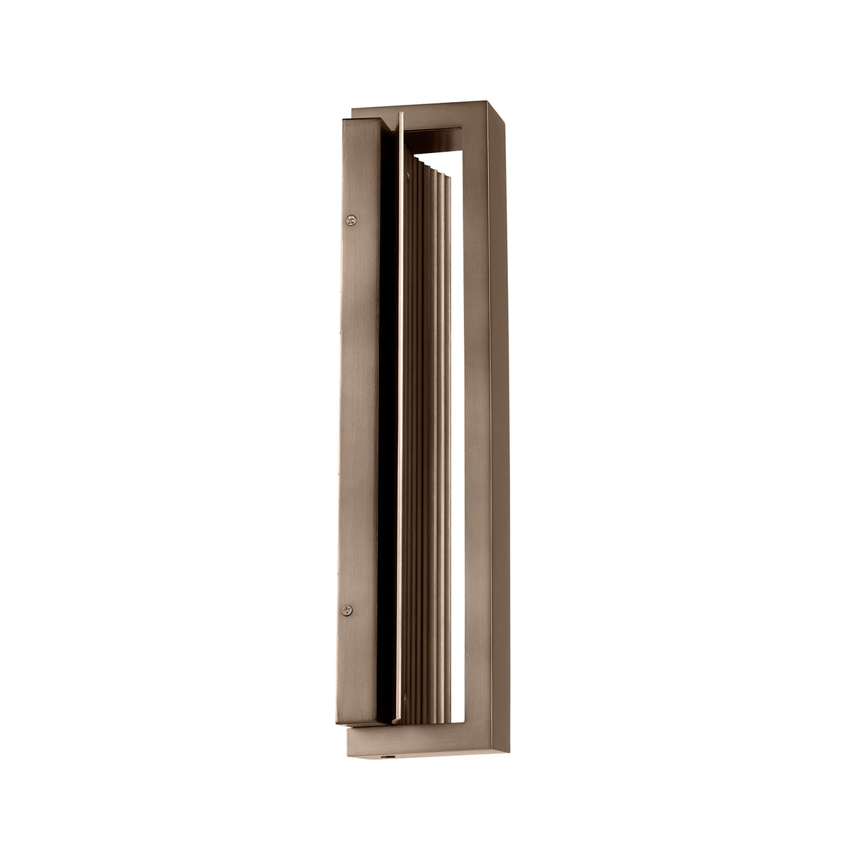 Zenith Outdoor LED Wall Light, Medium 18", Bronze