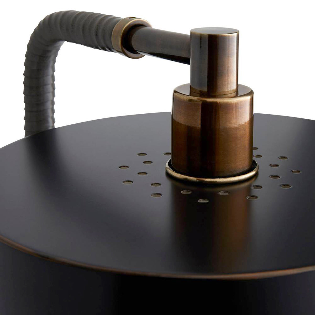 Amadeo Wall Sconce 18", Black and Bronze