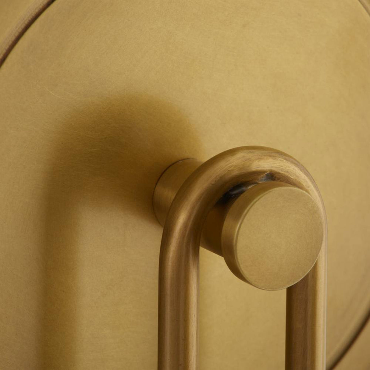 Arlynn LED Wall Sconce 19", Antique Brass and Opal Glass