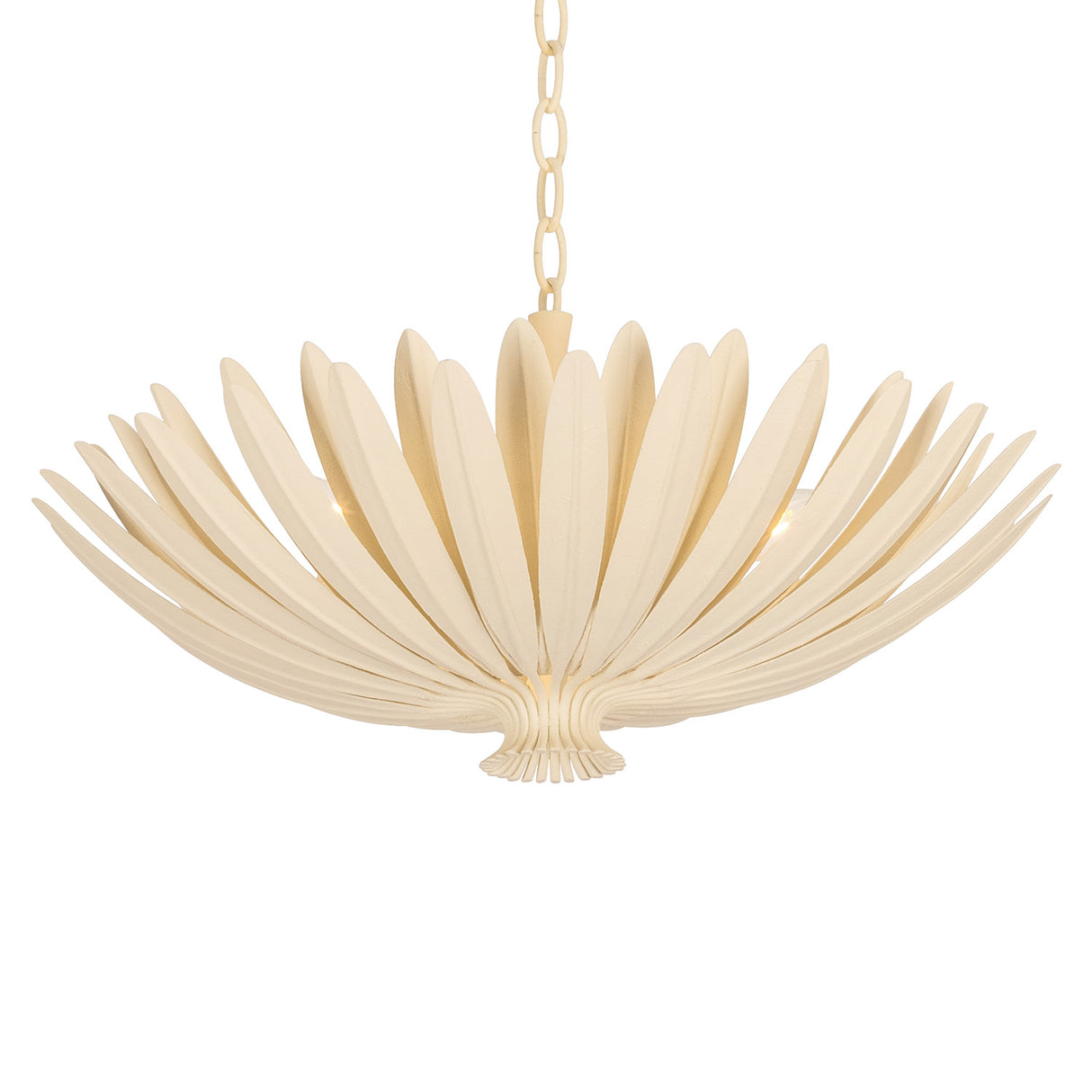 Yasmin Large Pendant 24", Cream