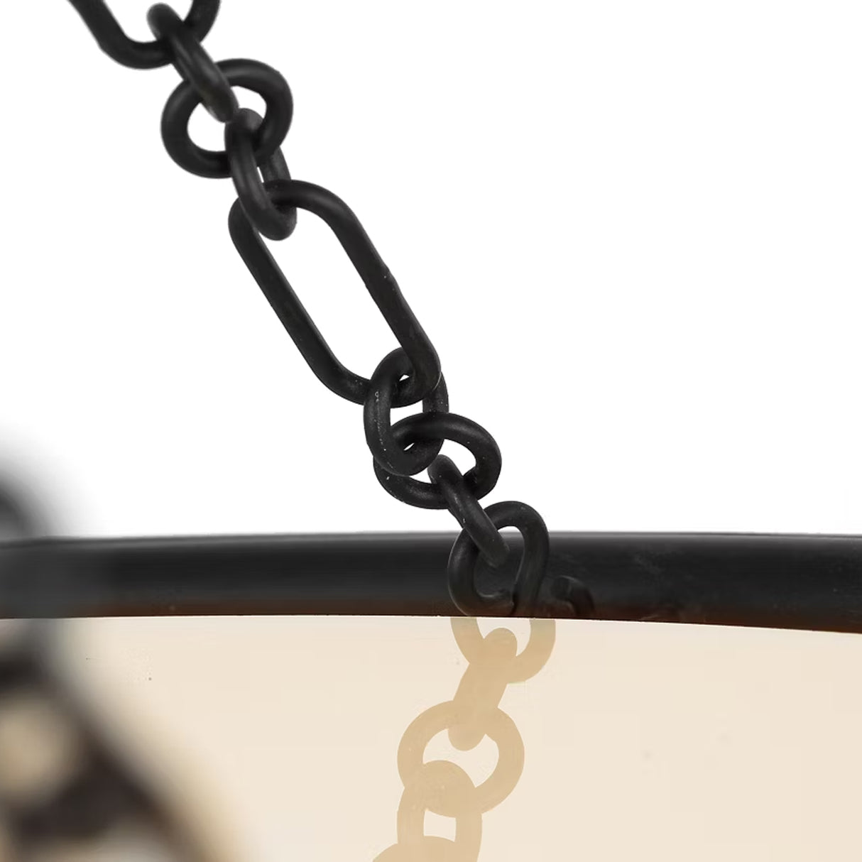 Dalina Large Pendant 24", Aged Iron