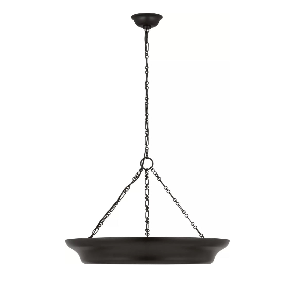 Dalina Large Pendant 24", Aged Iron