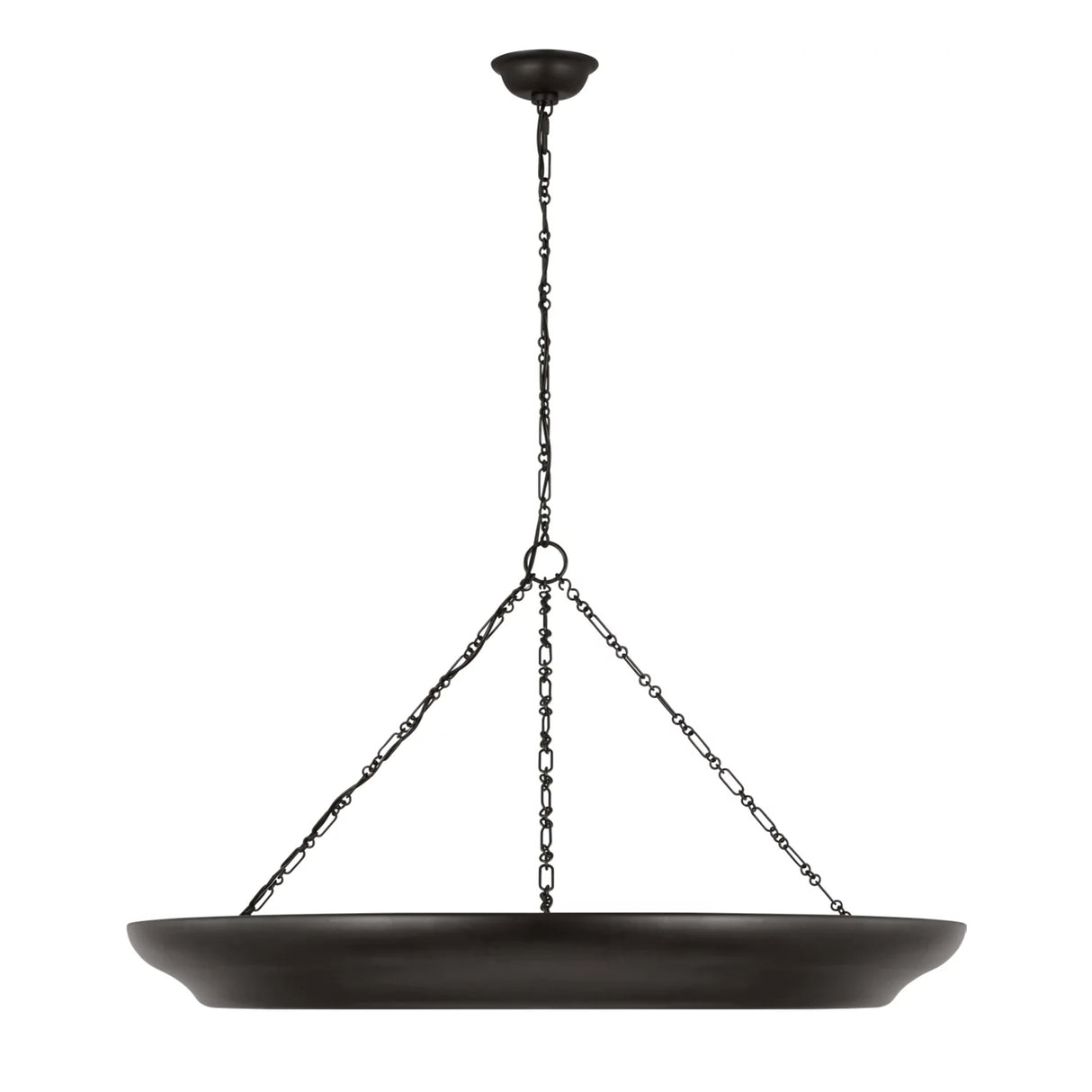 Dalina Extra Large Pendant 36", Aged Iron