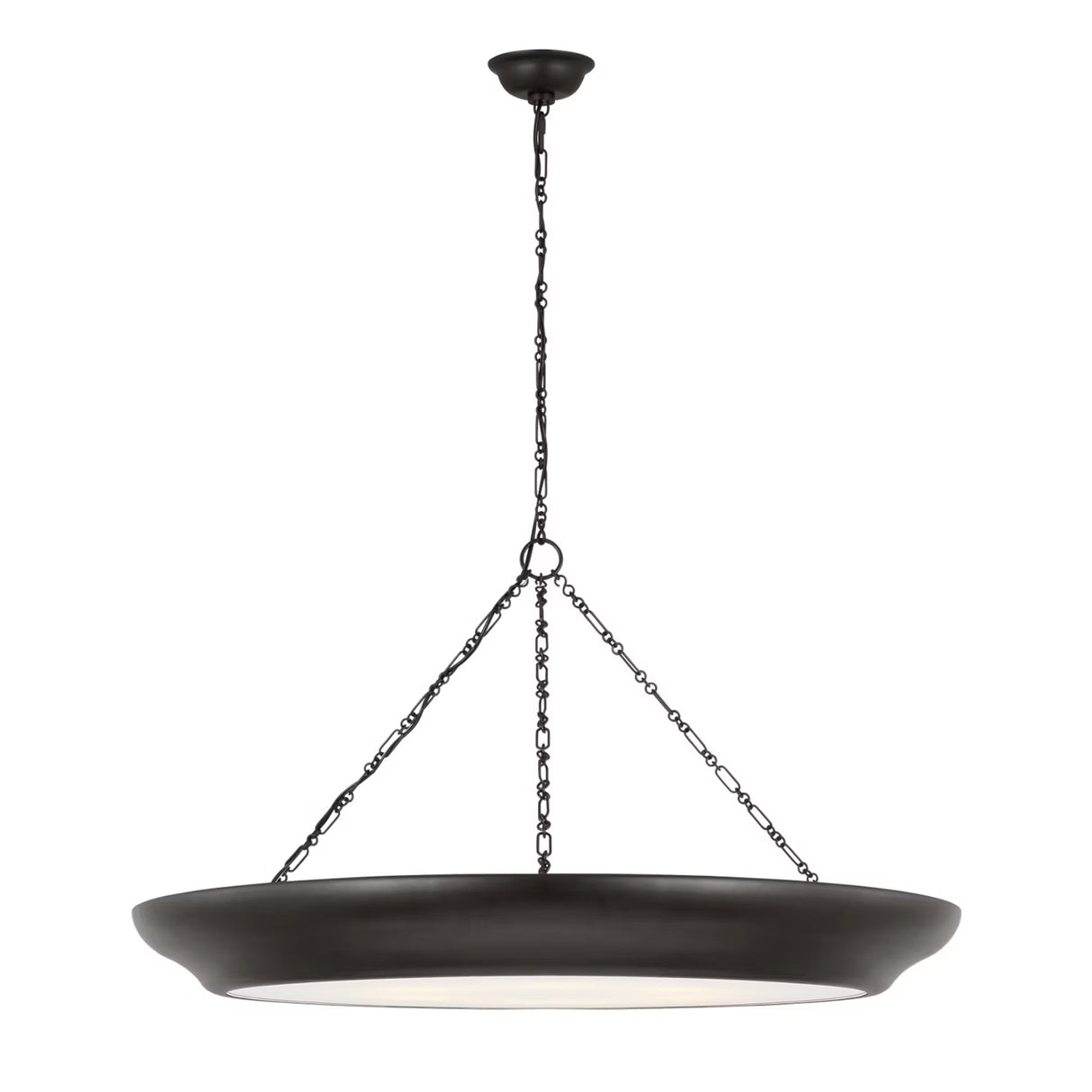 Dalina Extra Large Pendant 36", Aged Iron