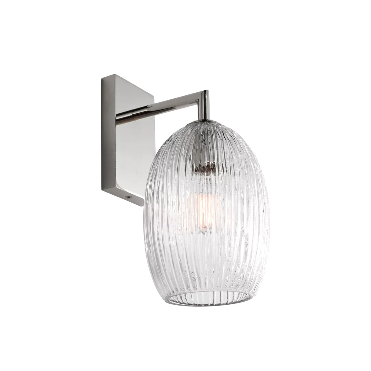 Fiora Wall Sconce 10", Polished Nickel