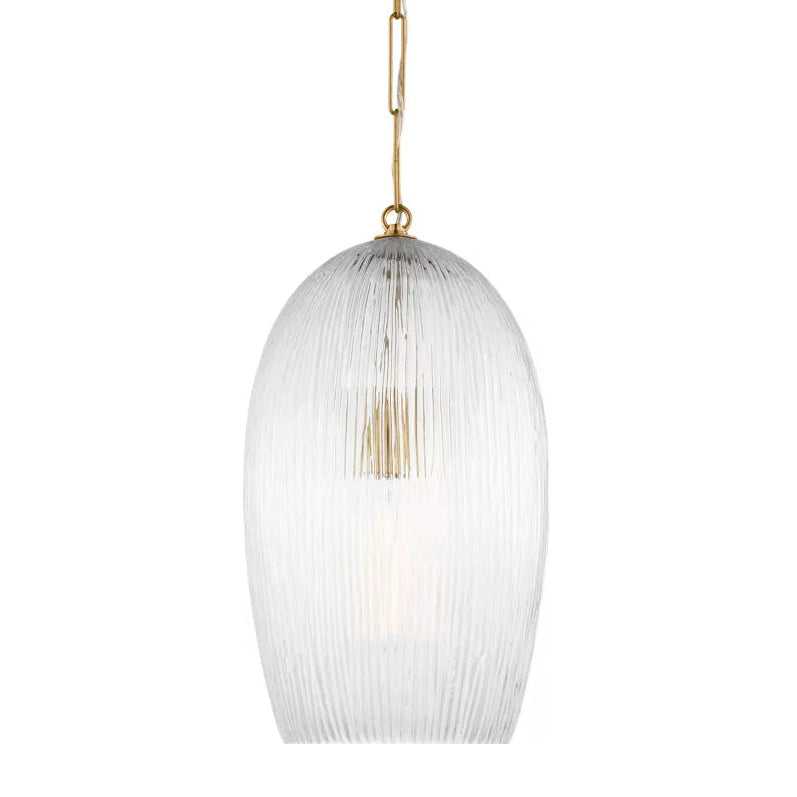 Fiora Pendant 11", Modern Brass