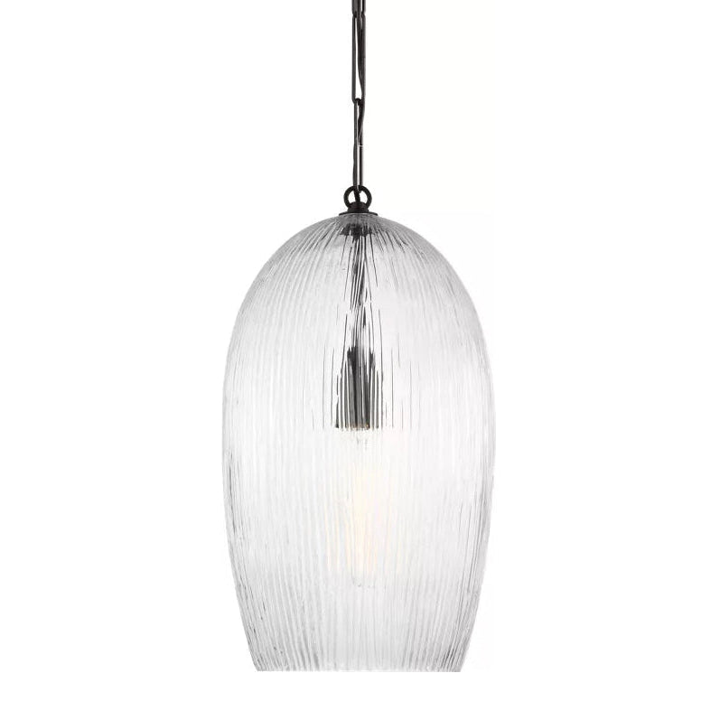 Fiora Pendant 11", Aged Iron