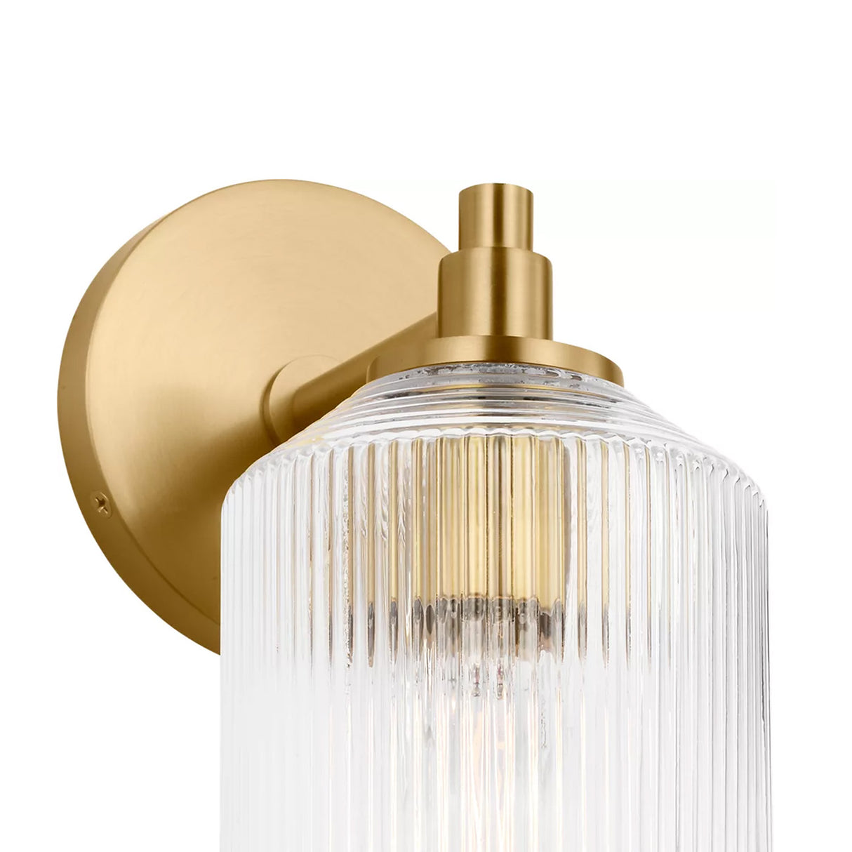 Lathan Wall Sconce 9", Modern Brass
