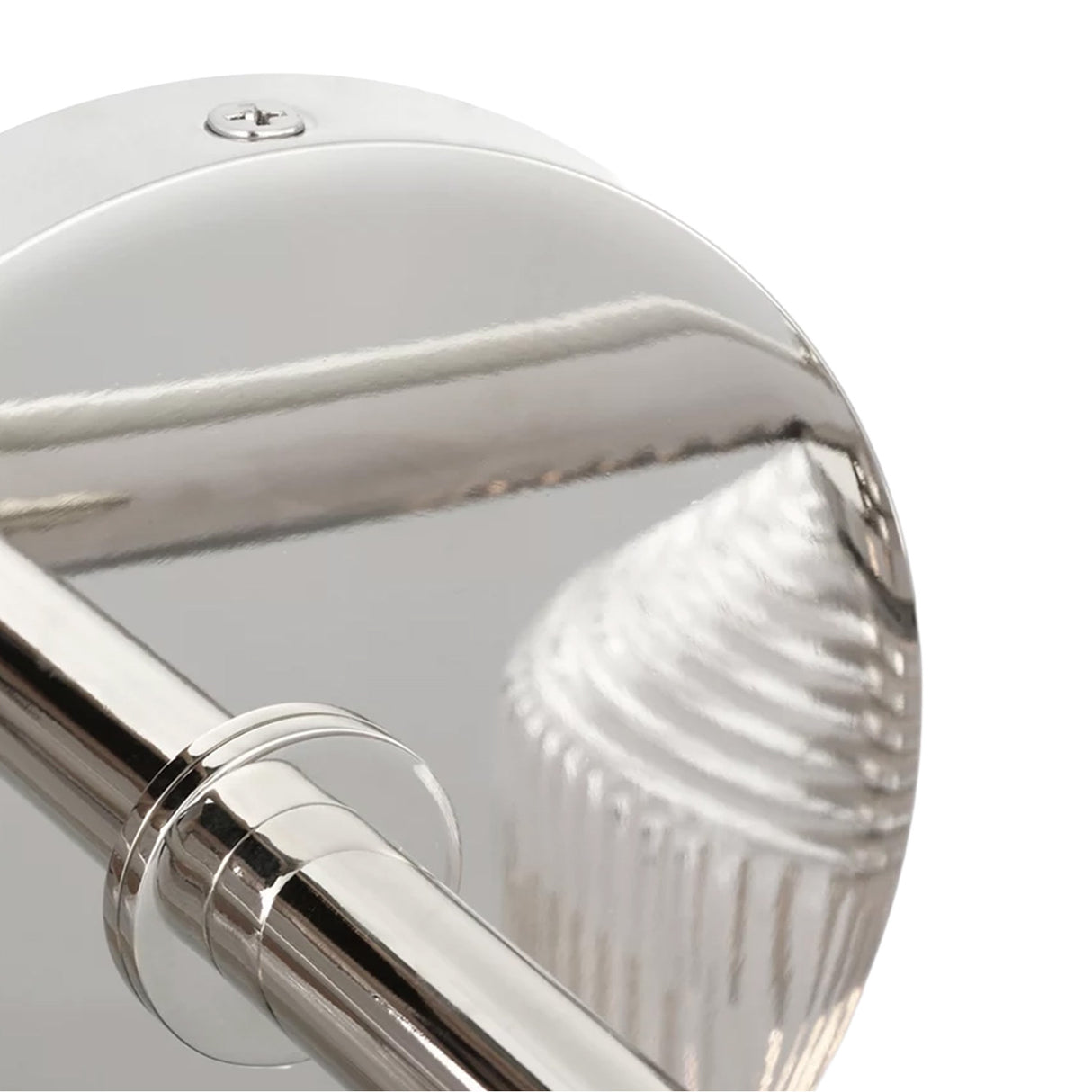 Lathan 2 Light Vanity 15", Polished Nickel