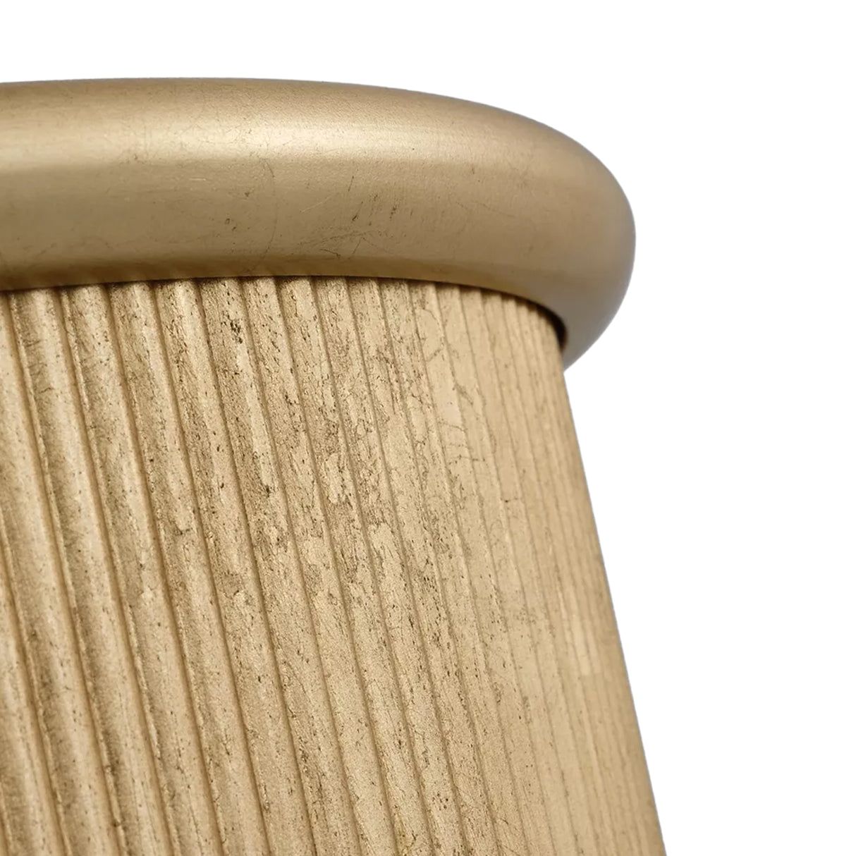 Bishop Medium Flush Mount 14", Gilded Brass