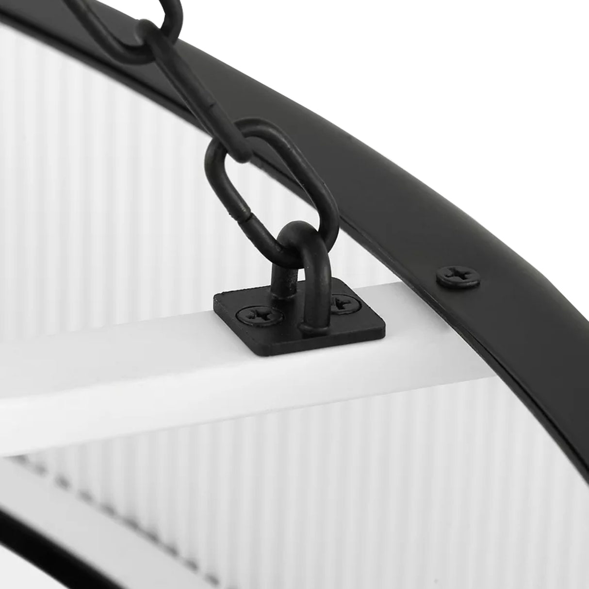 Bishop Ring Chandelier 36", Aged Iron