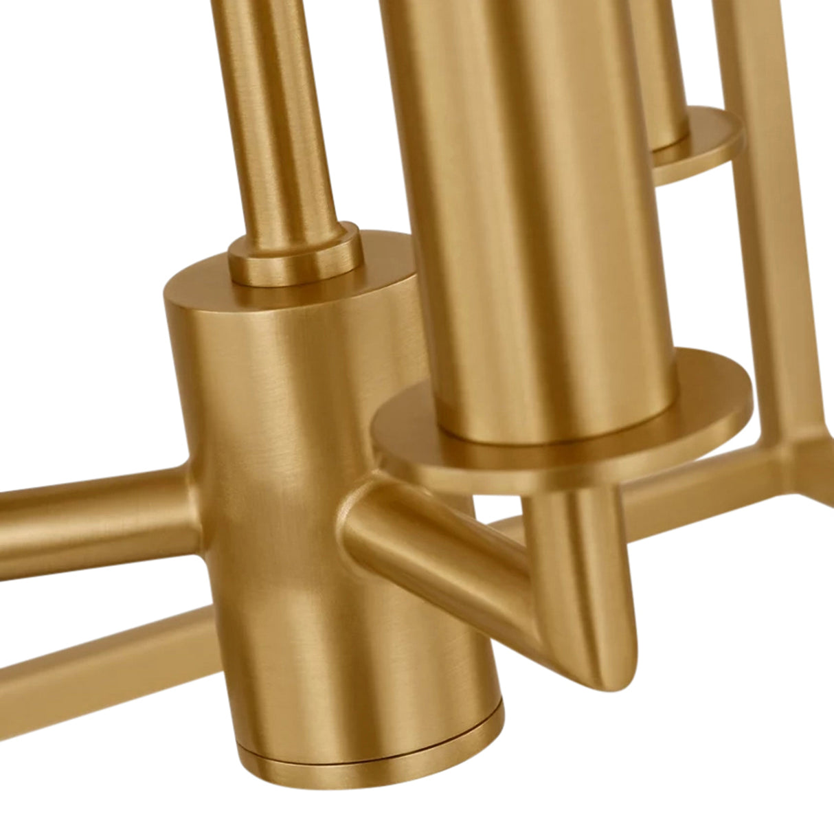 Cambria Small Lantern Pendant 14", Modern Brass