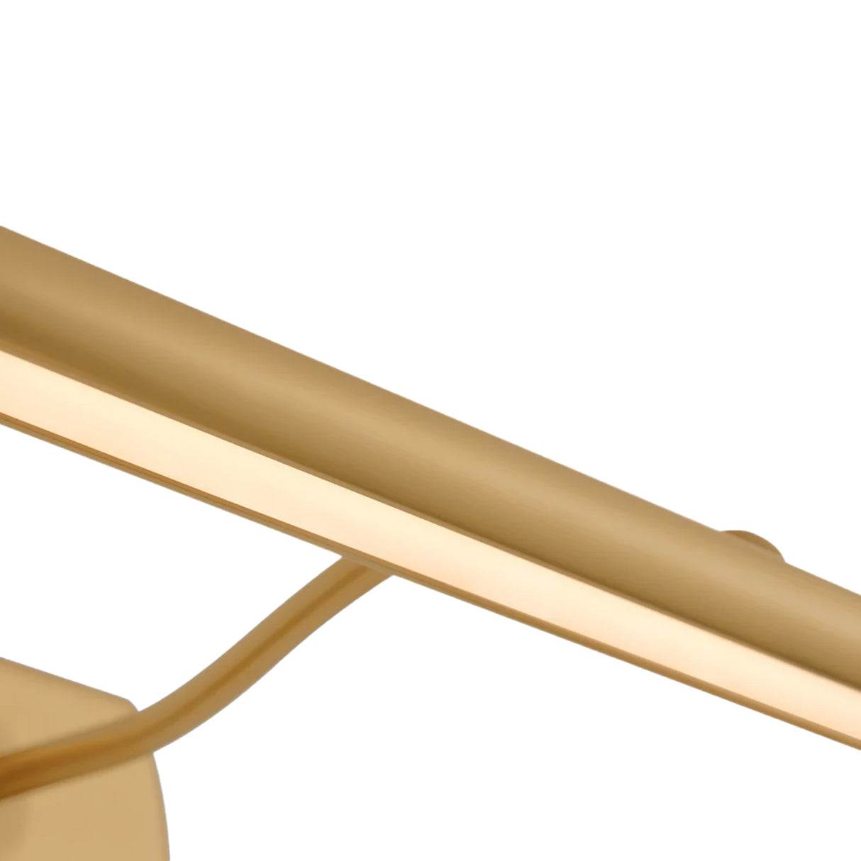 Bria LED Picture Light 19", Modern Brass