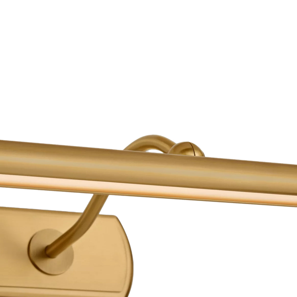 Bria LED Picture Light 30", Modern Brass