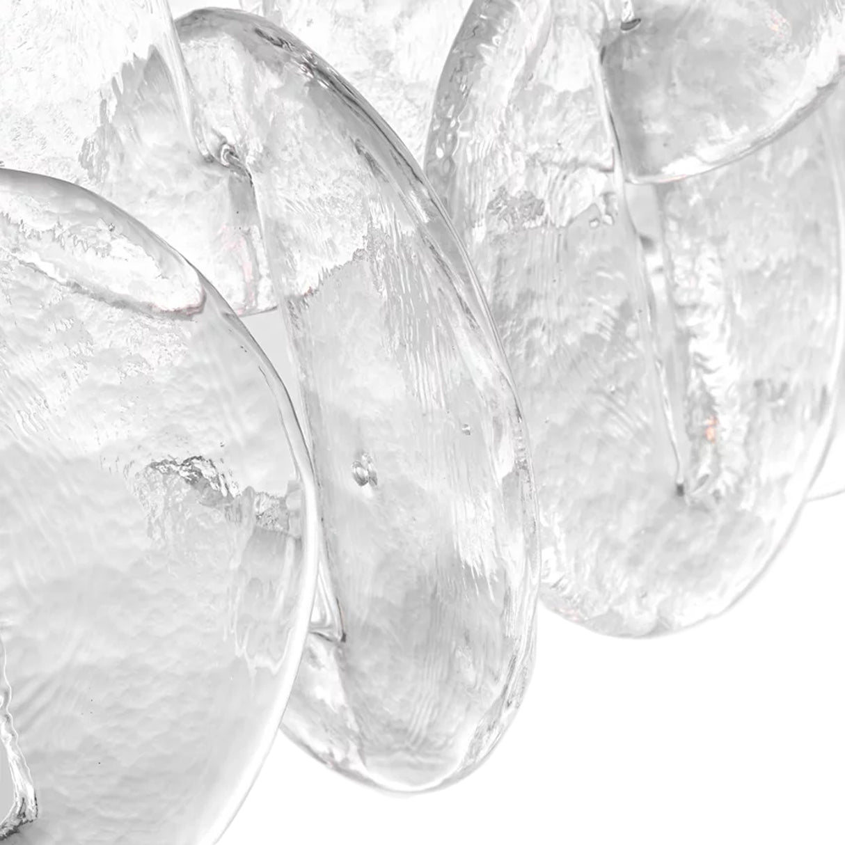 Caprice Semi-Flush 21", Modern Brass and Clear Glass