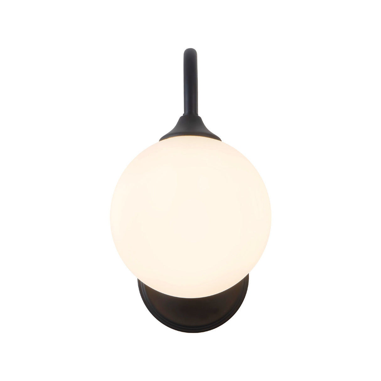 Leslie Wall Sconce 12", Matte Black