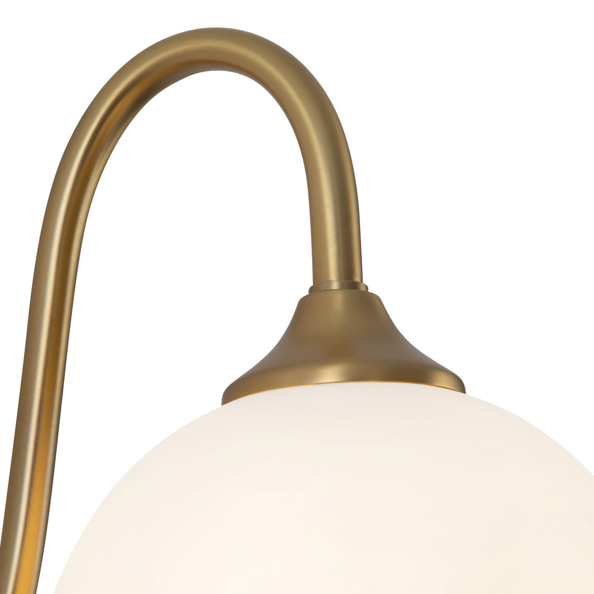 Leslie Wall Sconce 12", Brushed Brass