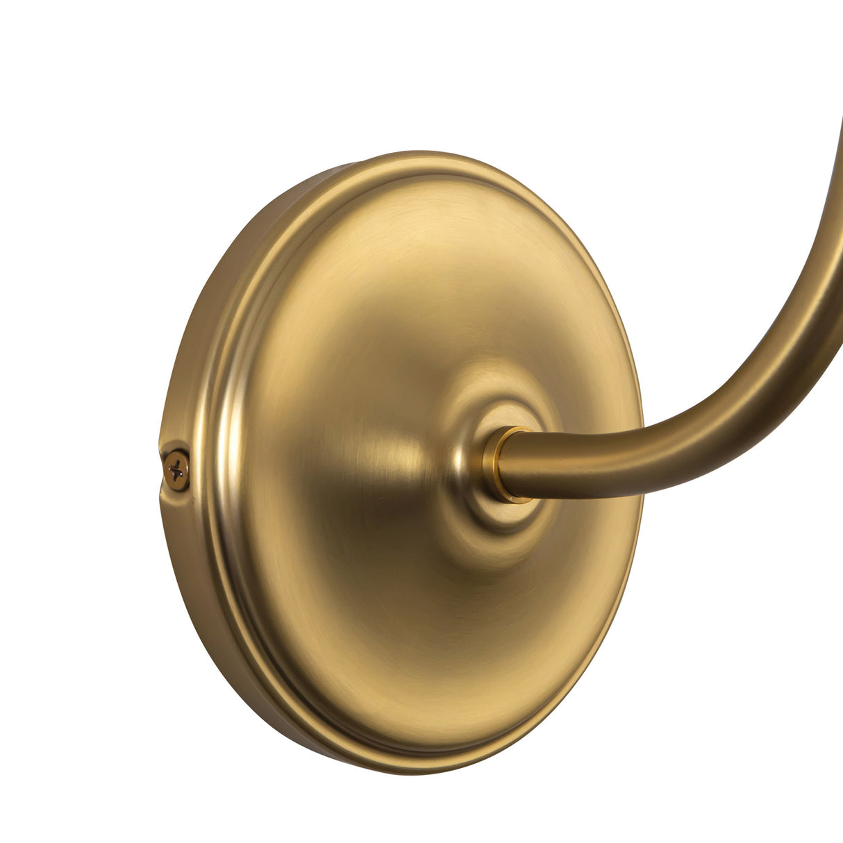 Leslie Wall Sconce 12", Brushed Brass