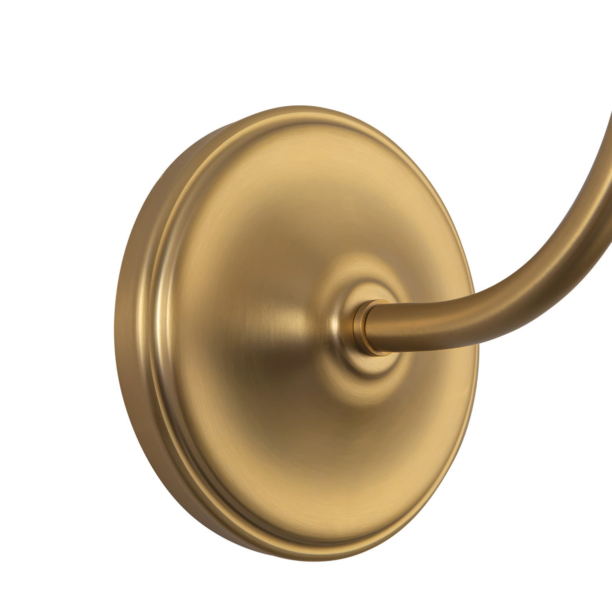 Jethro Wall Sconce 12", Travertine and Brushed Brass