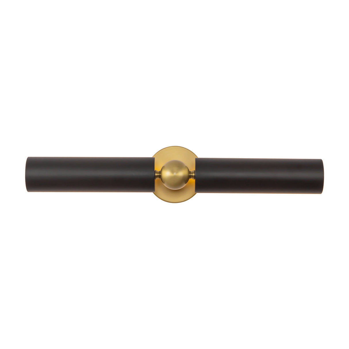 Deedra Picture Light 23", Matte Black and Brushed Brass