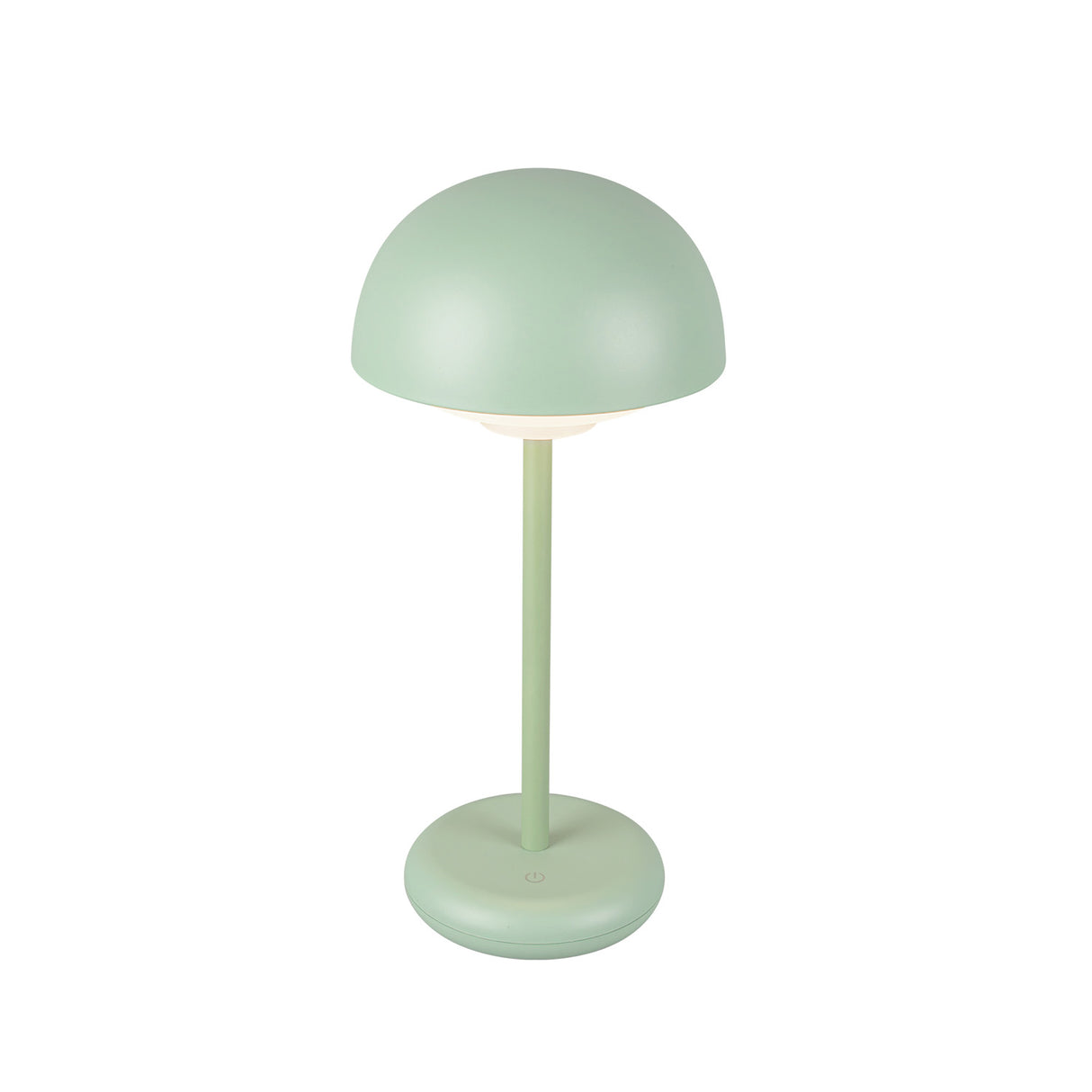 Carola Rechargeable Table Lamp 12", Pistachio