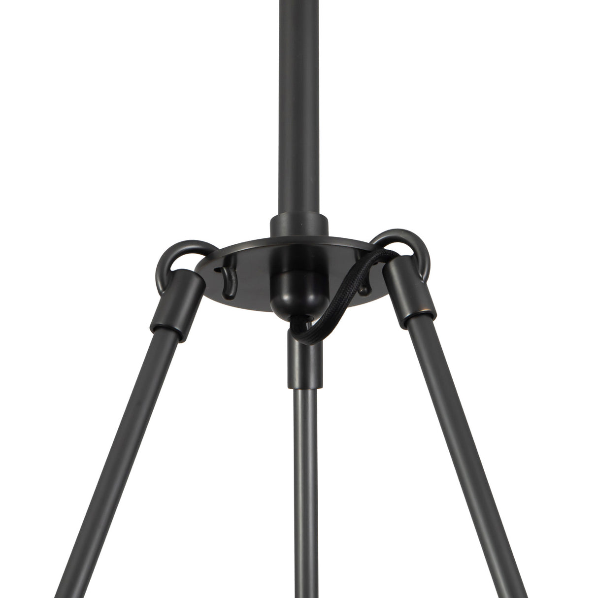 Bren LED Chandelier 28", Urban Bronze and Alabaster