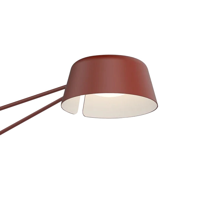 Jude Medium LED Swing Arm Sconce, Paprika