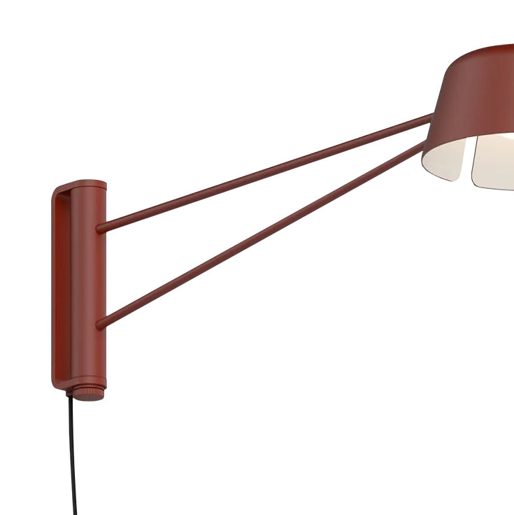 Jude Medium LED Swing Arm Sconce, Paprika