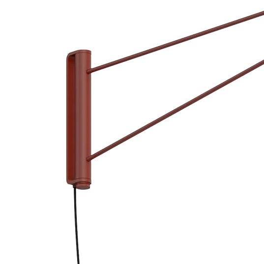 Jude Extra Large LED Swing Arm Sconce, Paprika