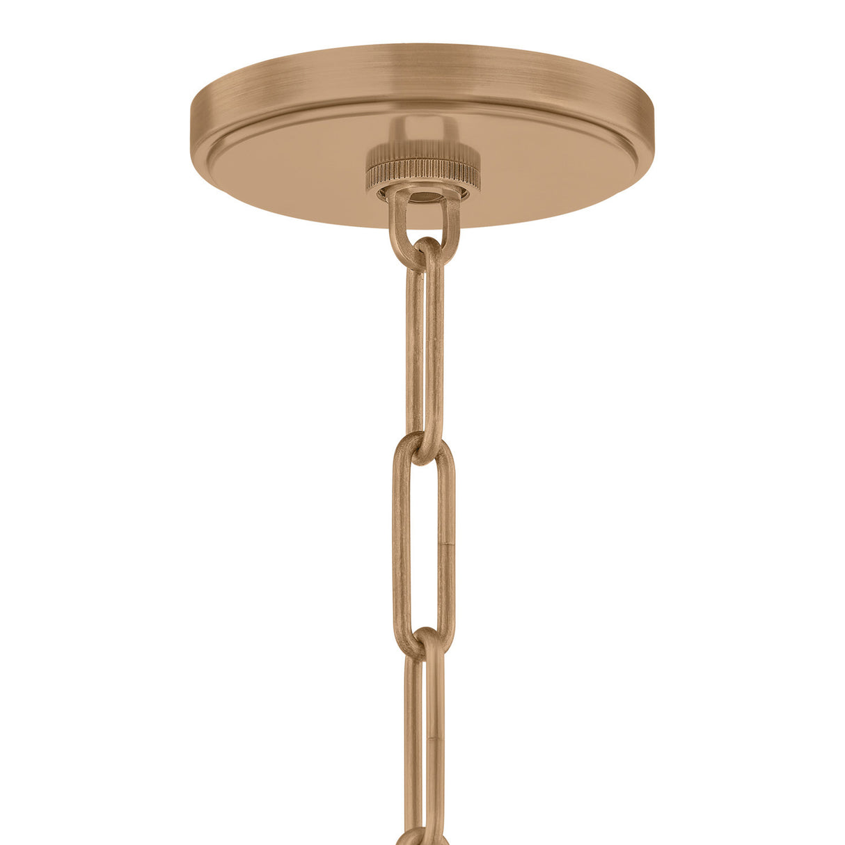 Midori Medium Pendant 16", Patina Brass with Grasscloth Accents