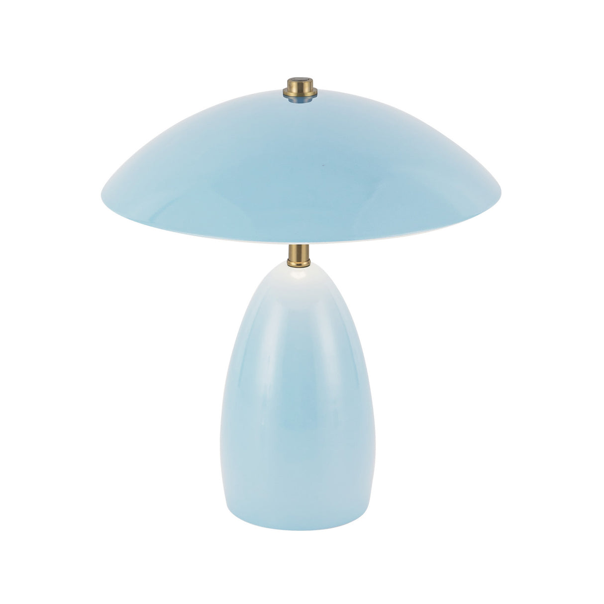 Aubrey Rechargeable Table Lamp 11", Baby Blue