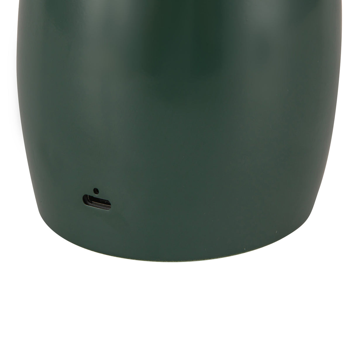 Aubrey Rechargeable Table Lamp 11", Hunter Green