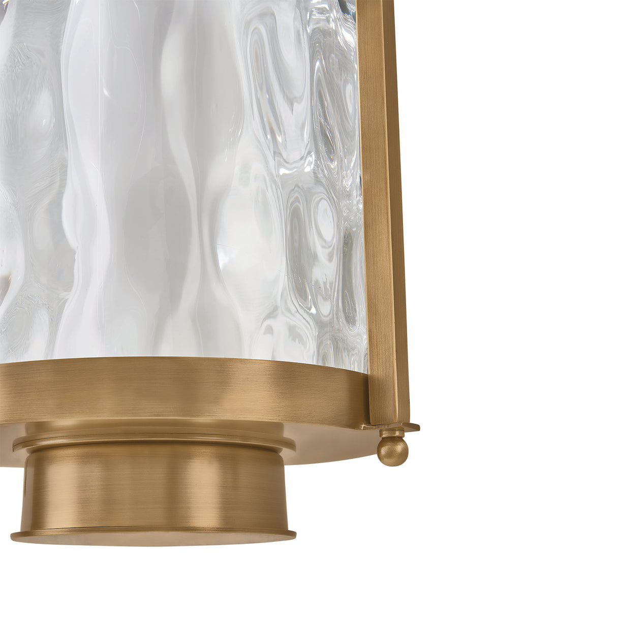 Catalina LED Outdoor Wall Light, Medium 17", Patina Brass