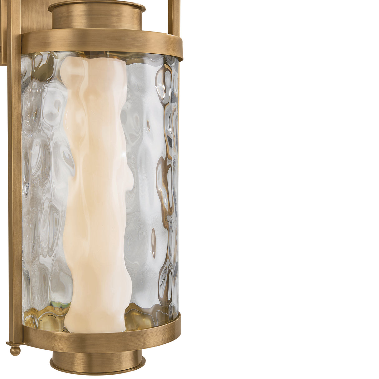 Catalina LED Outdoor Wall Light, Medium 17", Patina Brass
