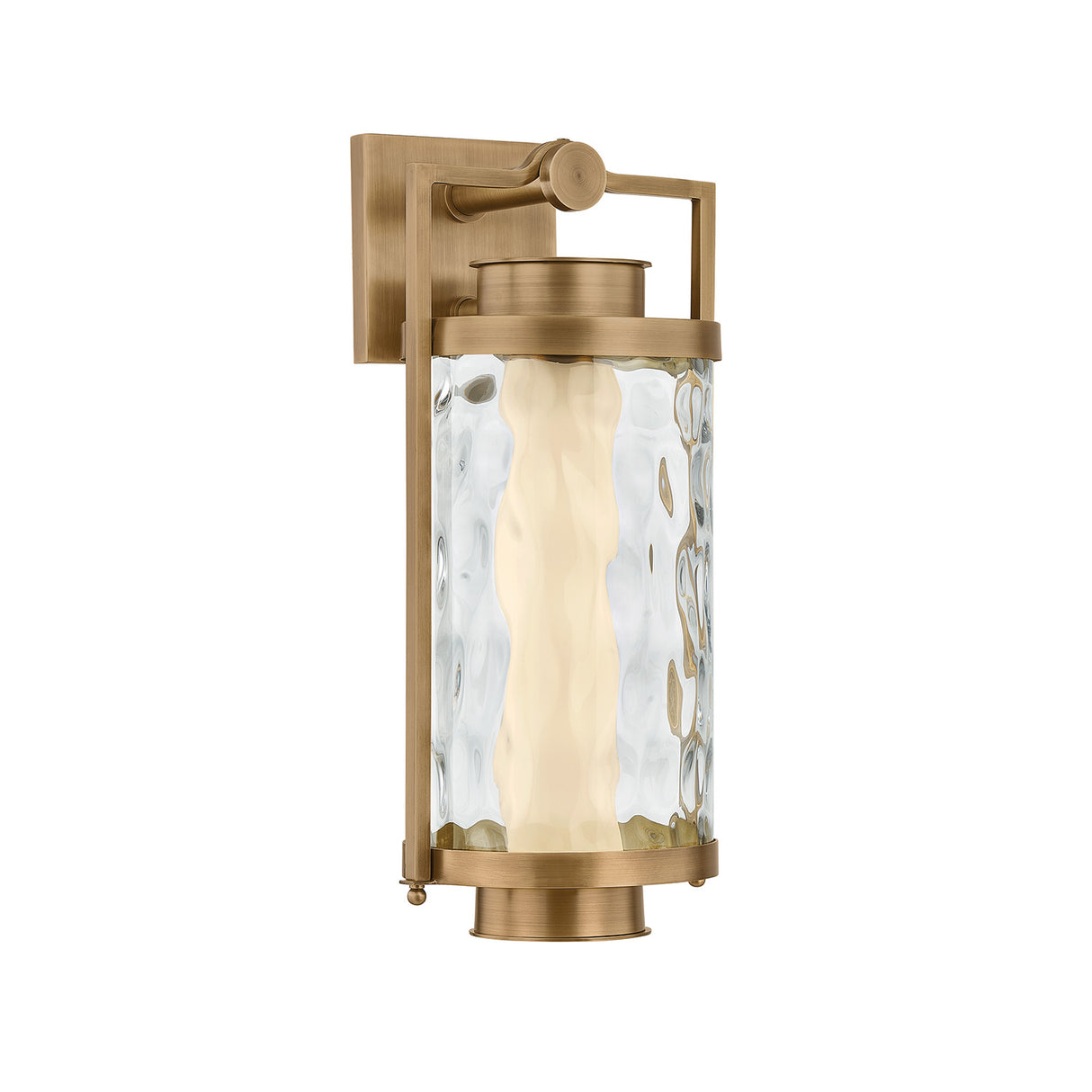 Catalina LED Outdoor Wall Light, Medium 17", Patina Brass