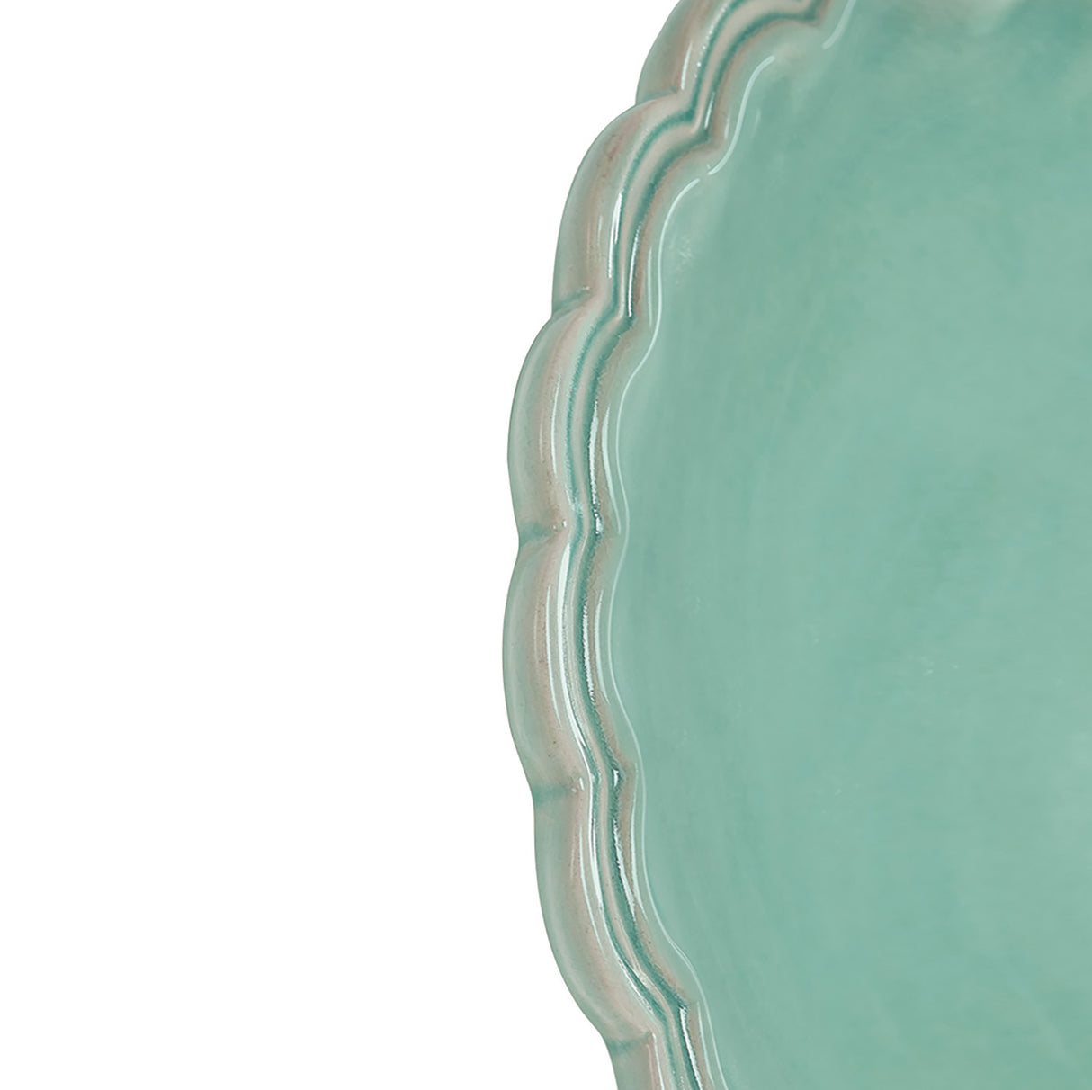 Gladys Wall Sconce 11", Seafoam Ceramic and Aged Brass