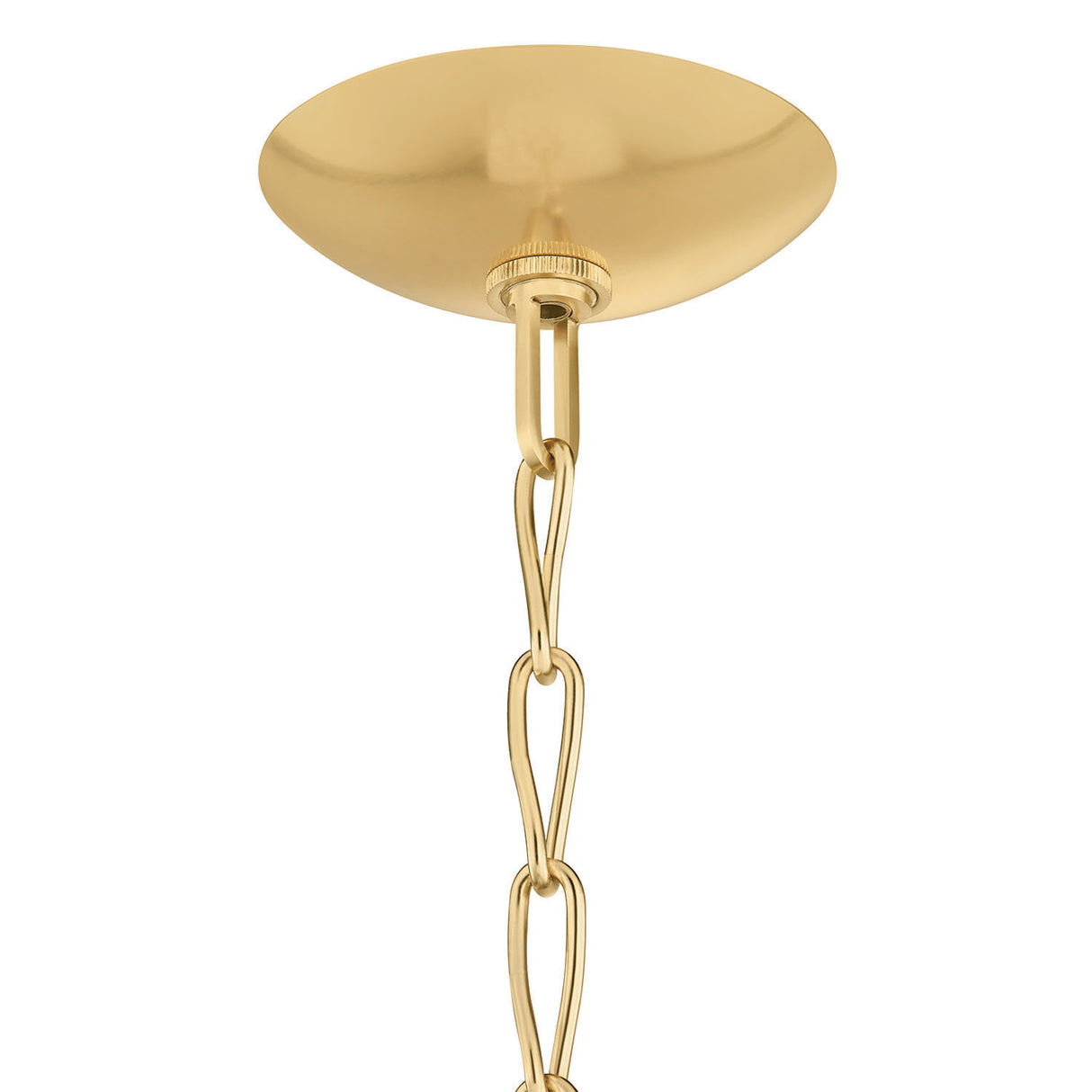 Dion Medium Pendant 17", Aged Brass and Milk Glass with Rattan