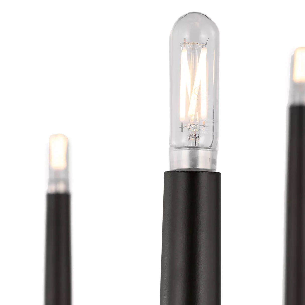 Solana 8 Light Chandelier 34", Aged Iron