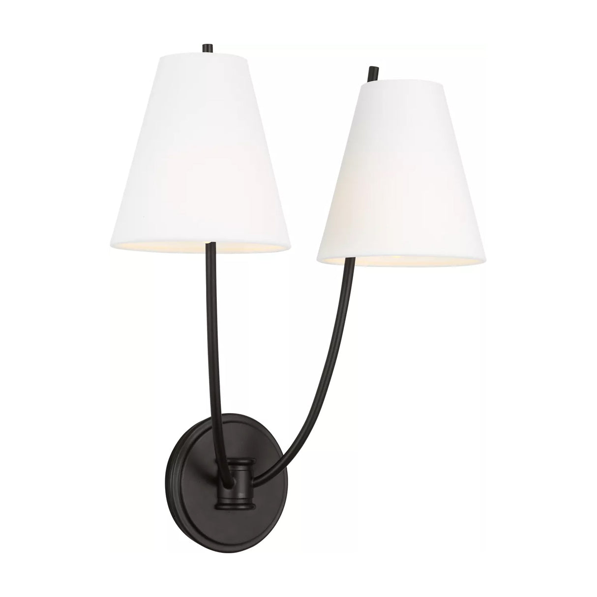 Cordelia Double Wall Sconce 18", Aged Iron
