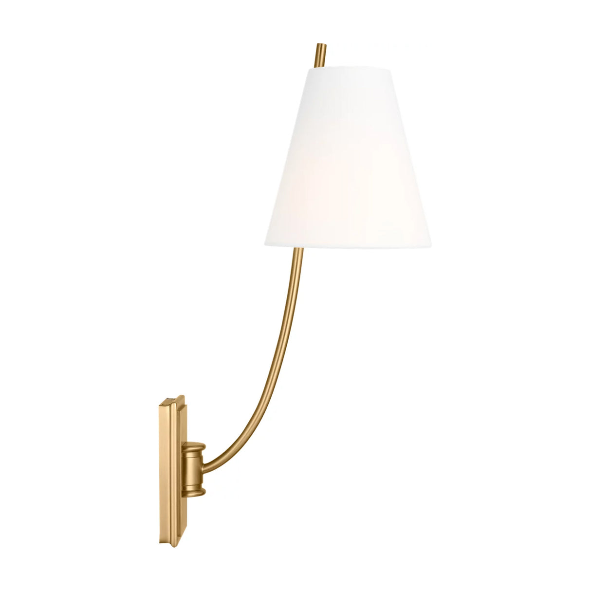 Cordelia Wall Sconce 18", Modern Brass