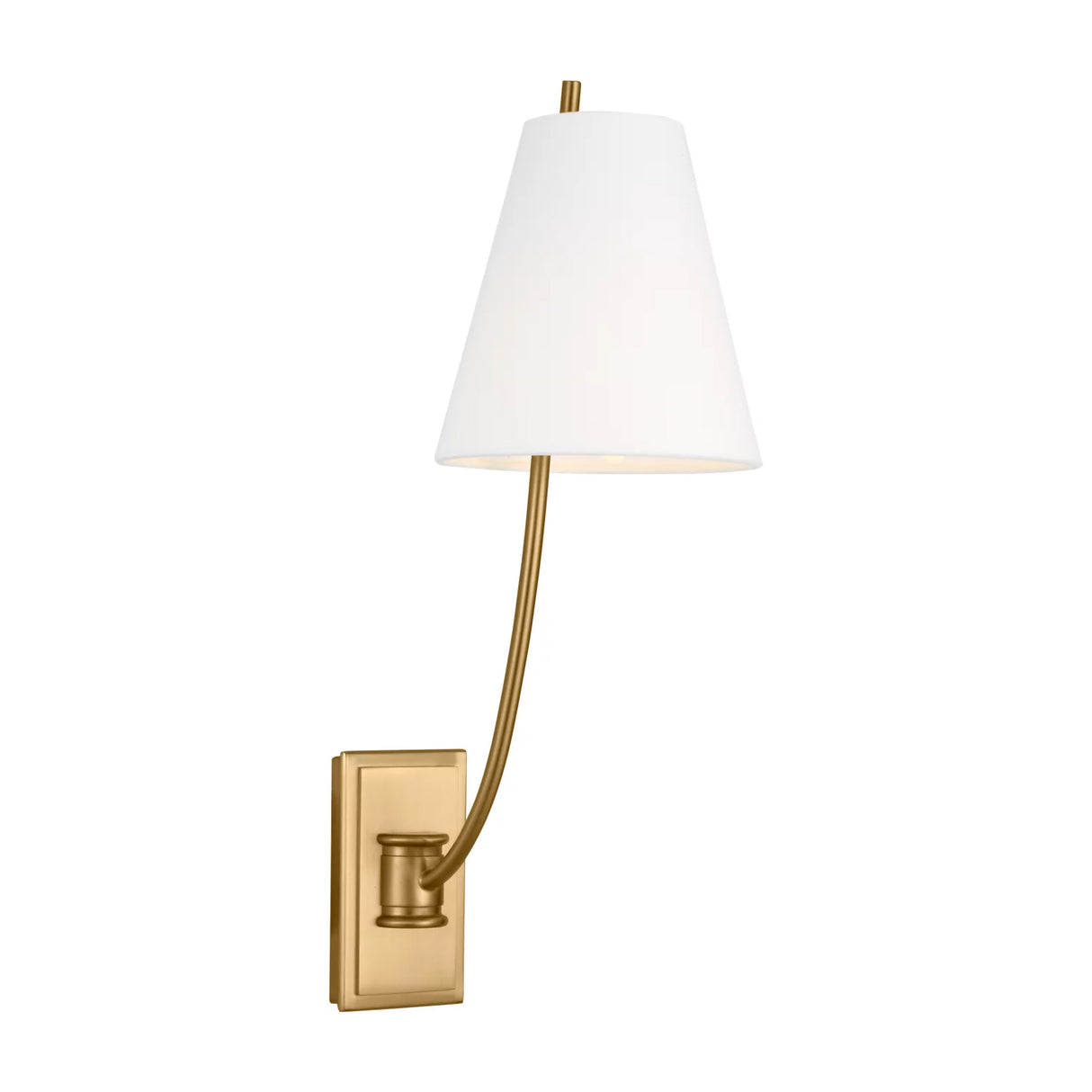 Cordelia Wall Sconce 18", Modern Brass